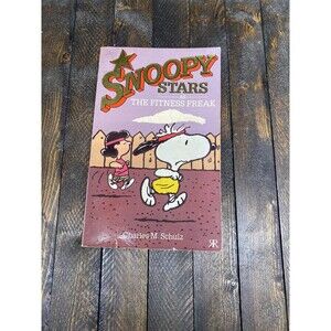 Vintage Snoopy Stars As The Fitness Freak Charles M. Schulz 1989 Paperback